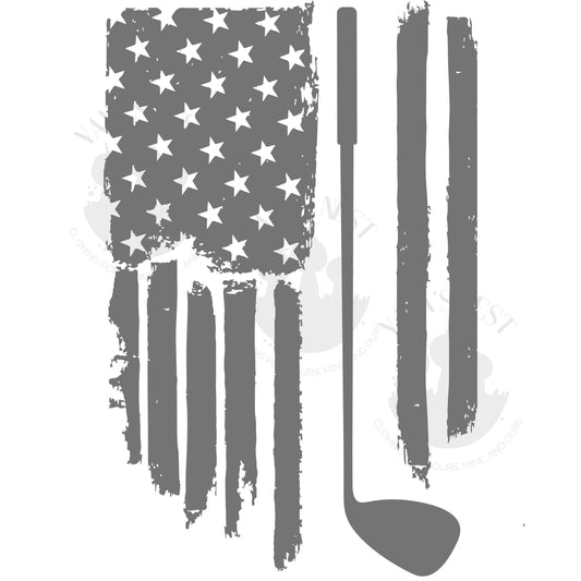 golf club in flag